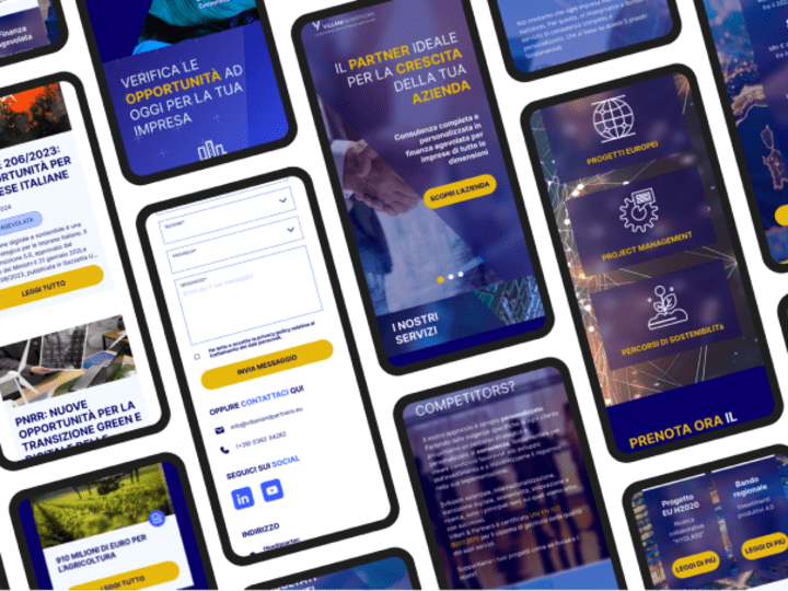 Cover image for Villani & Partners -website redesign