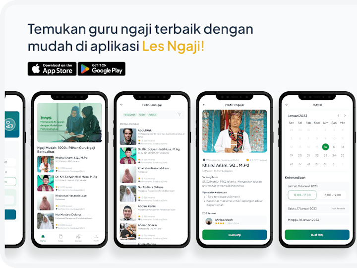 Cover image for Les Ngaji Mobile Apps