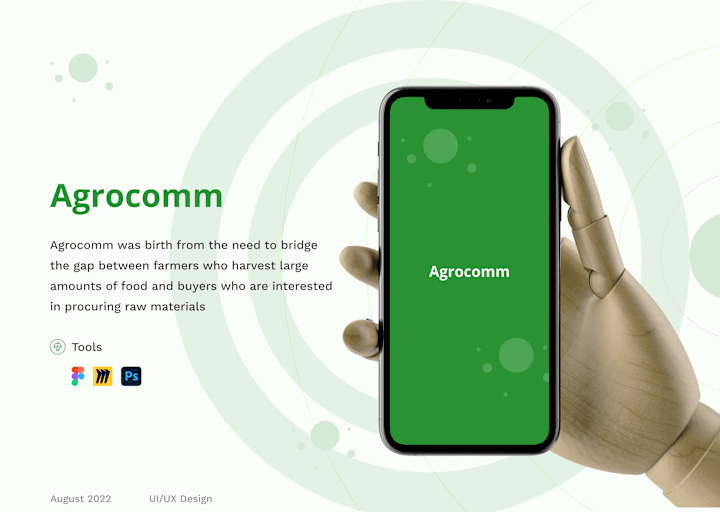 Cover image for Full Agricultural UX/UI App Design