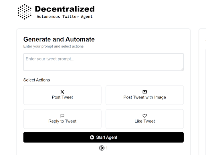 Cover image for Decentralized Autonomous Twitter Agent