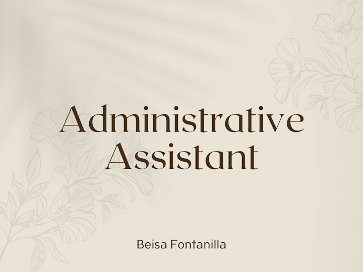 Cover image for Executive/ Admin Assistant