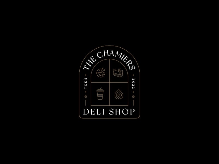 Cover image for The Chamiers Deli Shop - Modern & Ritzy identity