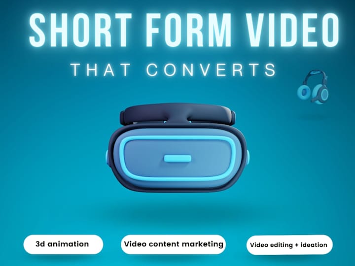 Cover image for short-form video/ reel content marketing for the WIN!