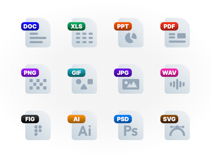 Cover image for File Extension Icons Design Project