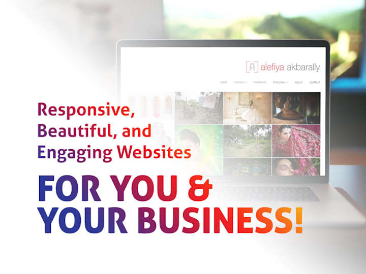 Cover image for Responsive, Beautiful, and Engaging Websites - 5 Pages