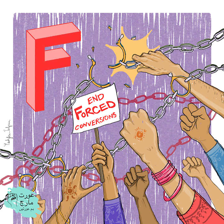 Cover image for A to Z of Patriarchal Violence, Aurat March