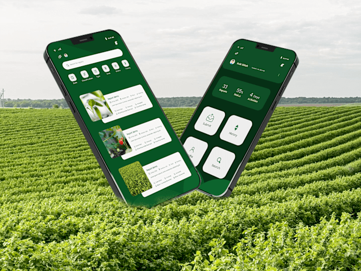 Cover image for Agriculture Track Mobile App Design