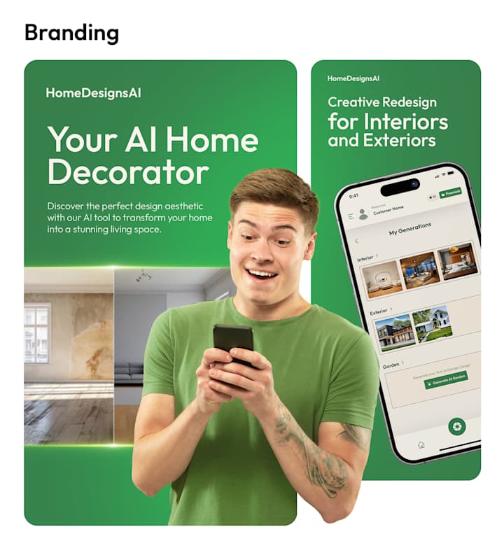 Cover image for Home Design AI | Mobile App UI/UX Design