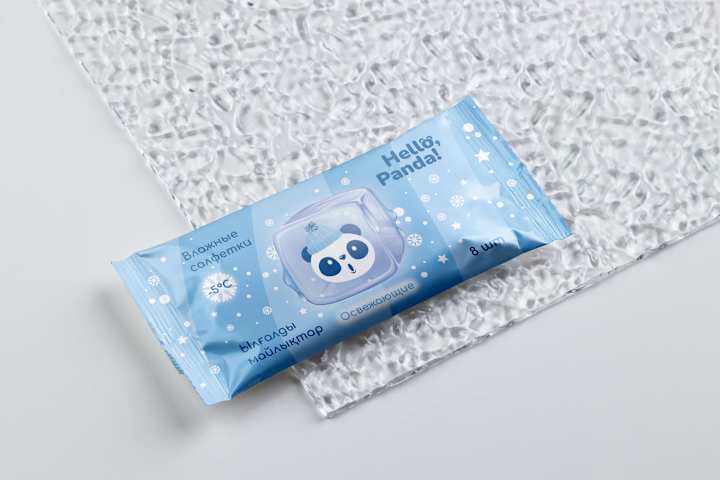 Cover image for Packaging and logo design for the brand "Hello, Panda!"