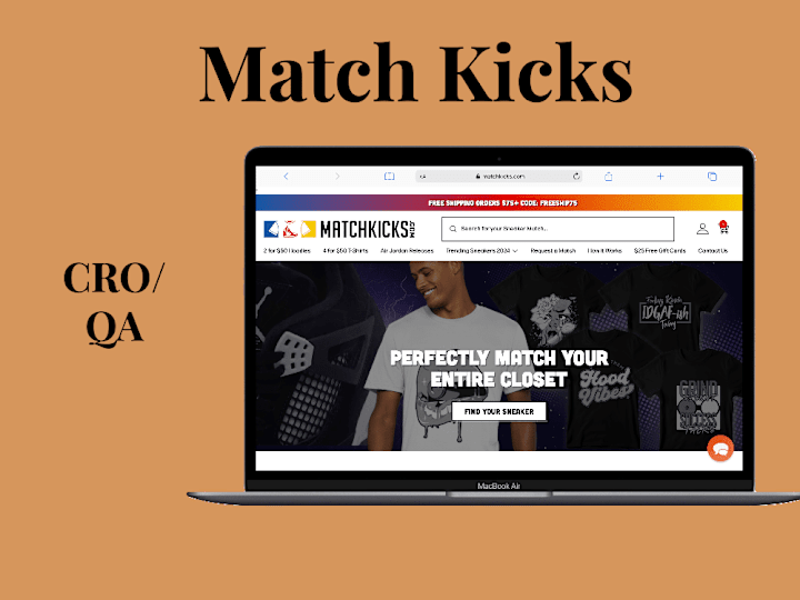 Cover image for MatchKicks | CRO/QA