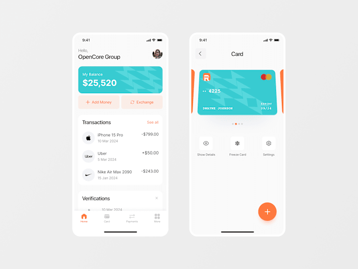 Cover image for Rapaid - Fintech App UI UX Concept