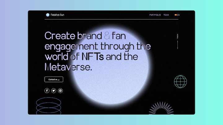 Cover image for Relative Sun - NFT Advertising Agency