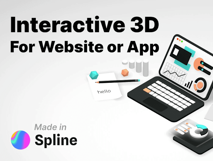 Cover image for Interactive 3D Spline Models for Your Website