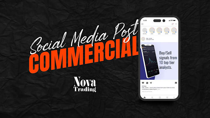 Cover image for Post Commercial for Nova Trading | Animated Instagram Ads 2023 …