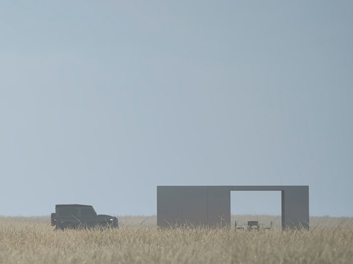 Cover image for Tiny House in the middle of the valley - cinematic