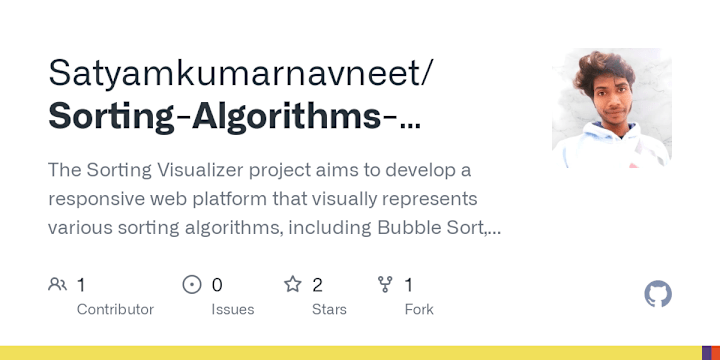 Cover image for Sorting-Algorithms-Visualizer