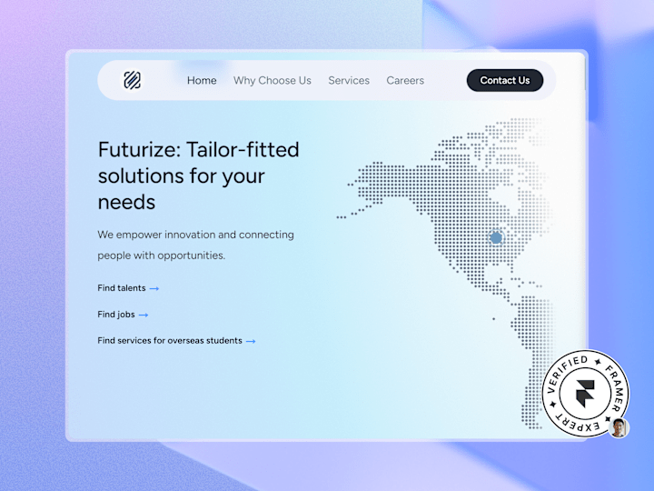 Cover image for Framer Landing Page (Design & Development)