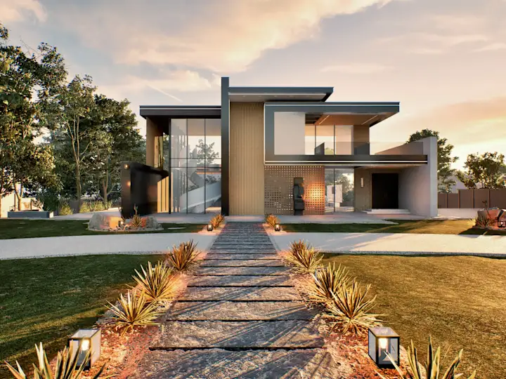 Cover image for I will create fast exterior renders and walkthroughs