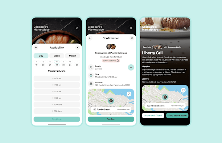 Cover image for Clipboard Marketplace App UX/UI