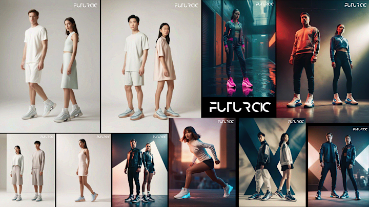 Cover image for Futurcic Sneakers Store (Social Media Campaign)