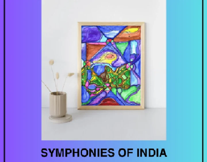 Cover image for Symphonies of India Painting