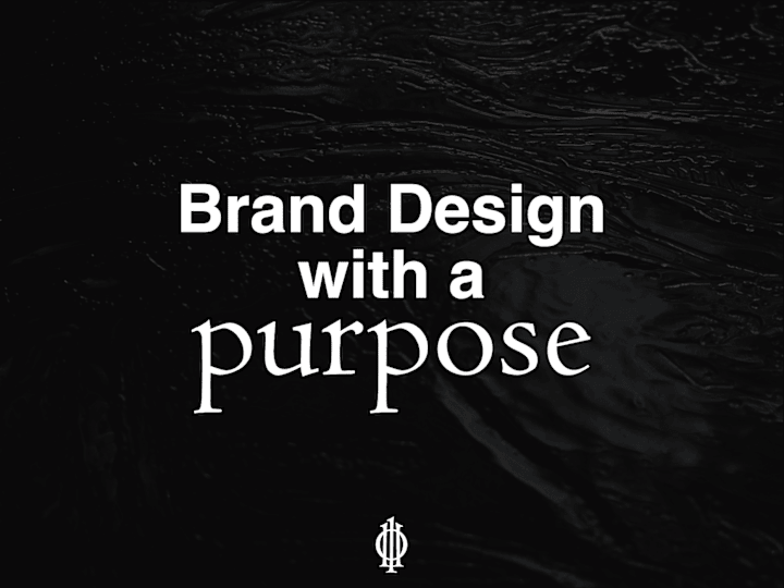 Cover image for Brand design with a purpose. 