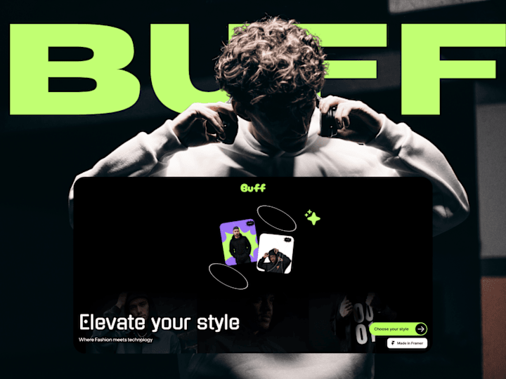 Cover image for Buff: A Fashion-Tech E-Commerce Experience
