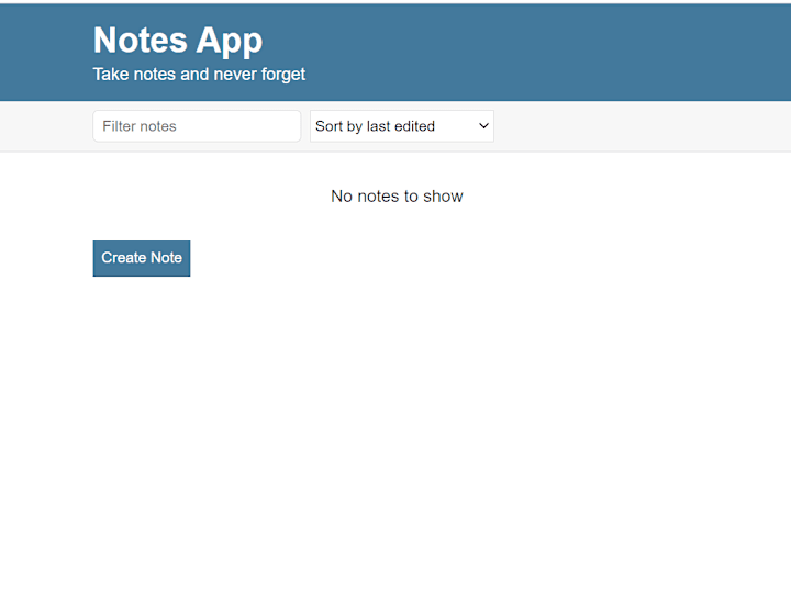 Cover image for Notes App