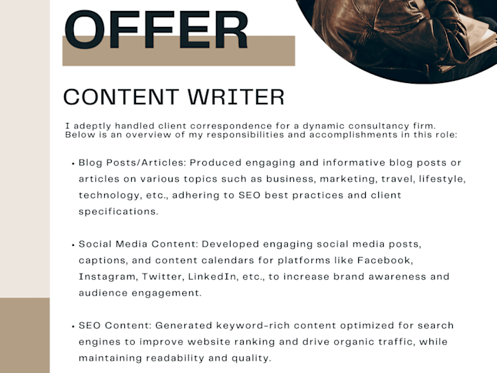 Cover image for COPY WRITING