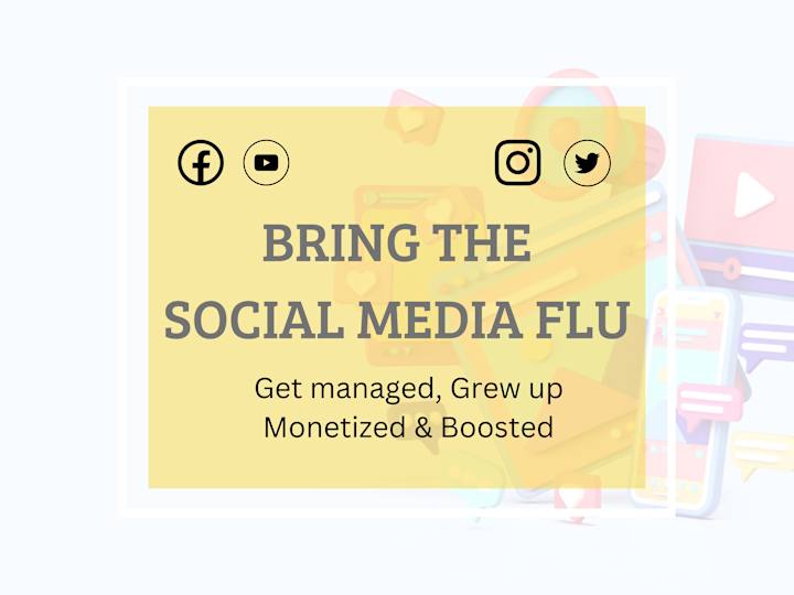 Cover image for Social Media Management - Comprehensive: Manage,Grow,Boost..etc