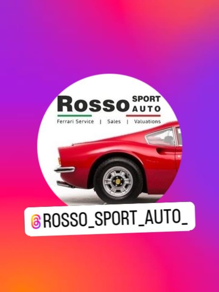 Cover image for Rosso Sport Auto (est. 1998) (@rosso_sport_auto_) • Instagram p…