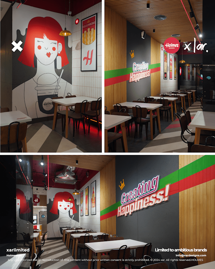 Cover image for Holmes Burgers Rebranding Project
