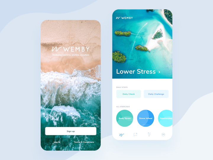 Cover image for Wemby - Wellbeing App
