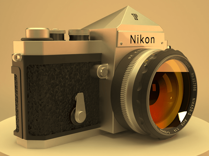 Cover image for NIKON F 1959 | FUSION & KEYSHOT