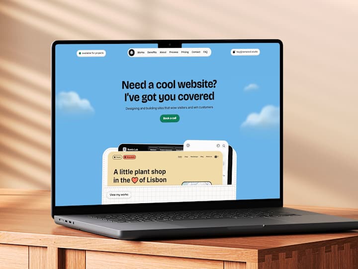 Cover image for Zenwood Studio website