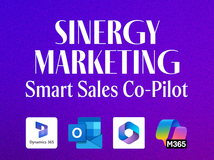 Cover image for Smart Sales Co-Pilot for Synergy Marketing