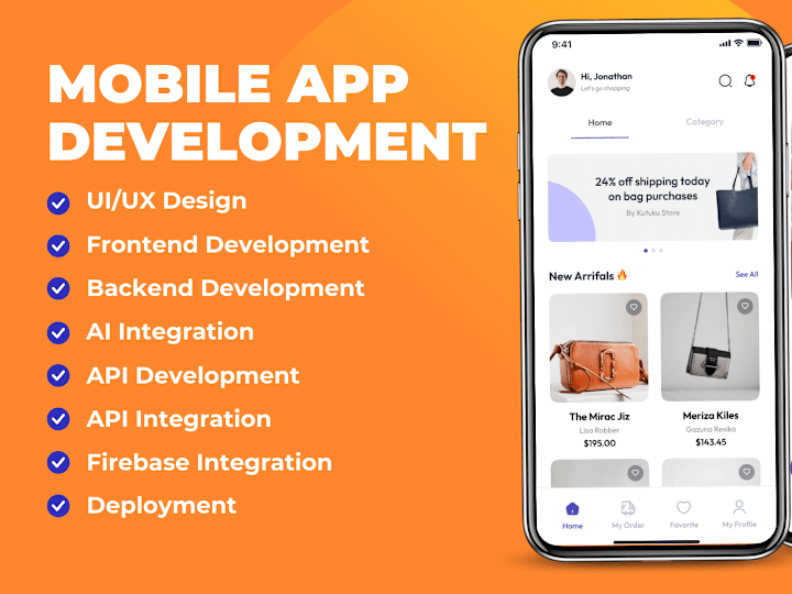 Cover image for Custom Mobile App Development