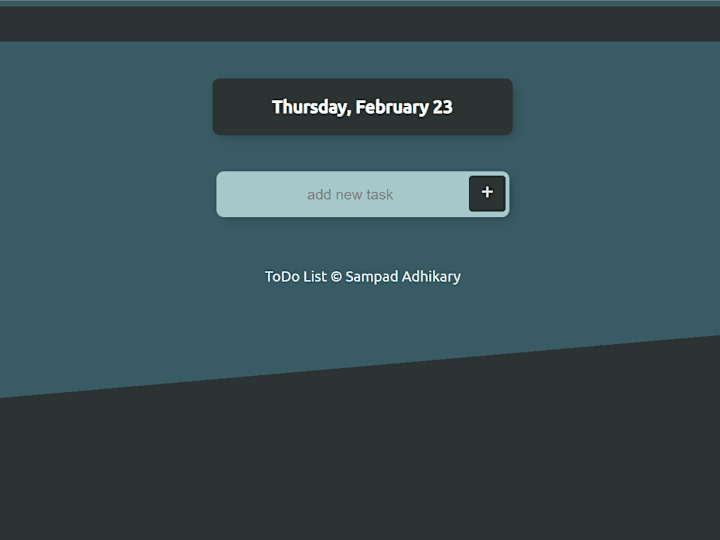 Cover image for Todo List