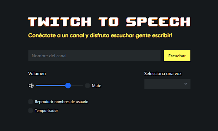 Cover image for Twitch To Speech