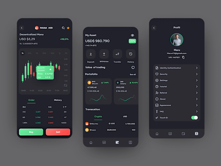 Cover image for Crypto exchange