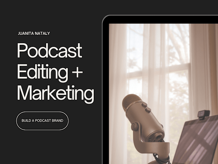 Cover image for Podcast Editing and Marketing