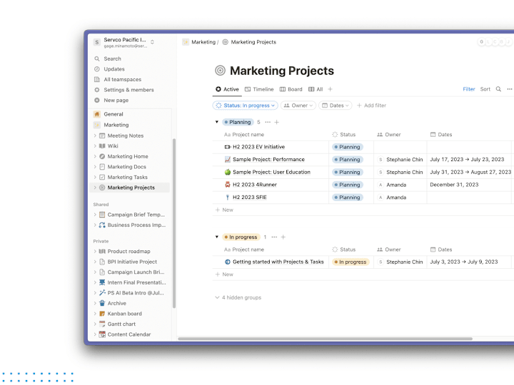 Cover image for Notion Custom Project Management System