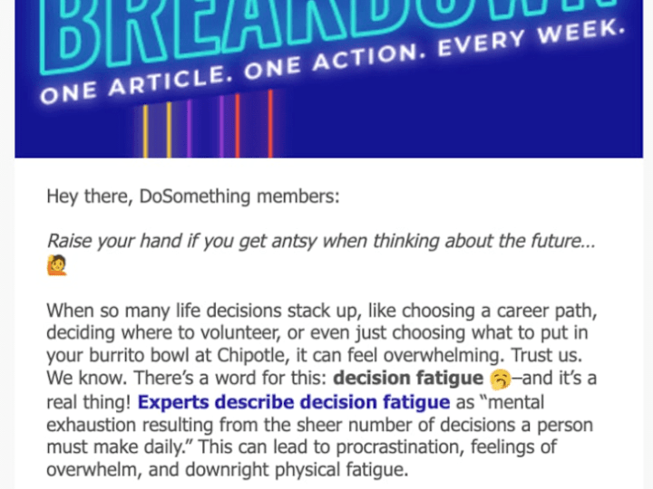Cover image for Copywriting and Email Newsletter for Nike's HR Transformation 