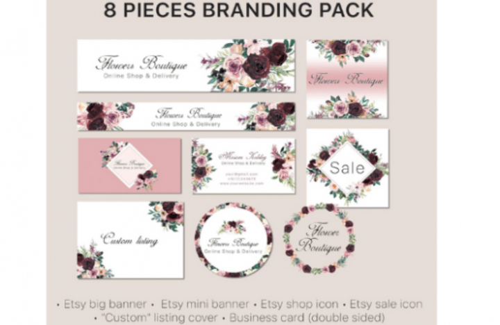 Cover image for Premium Etsy Branding Kit with Logo