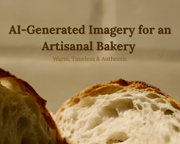 Cover image for AI-Generated Visual Series for Artisanal Bakery