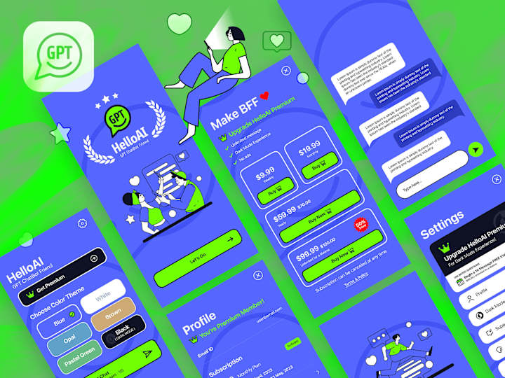 Cover image for HelloAI - GPT ChatBot Friend