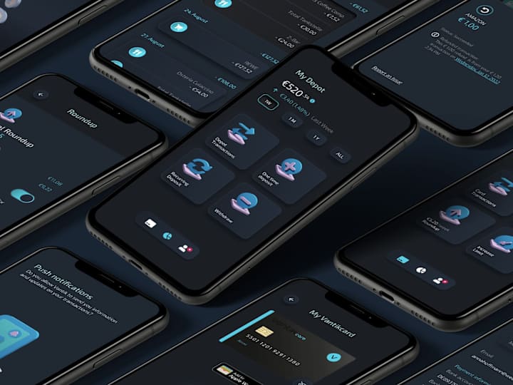 Cover image for Vantikcard / App Design
