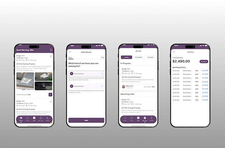 Cover image for  Home & Care Services Booking App
