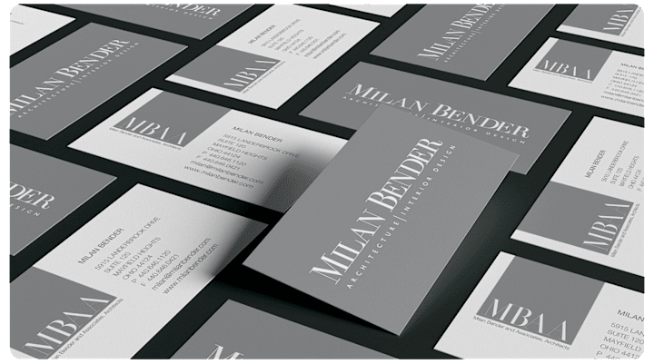 Cover image for Milan Bender & Associates // Visual Design and Logo