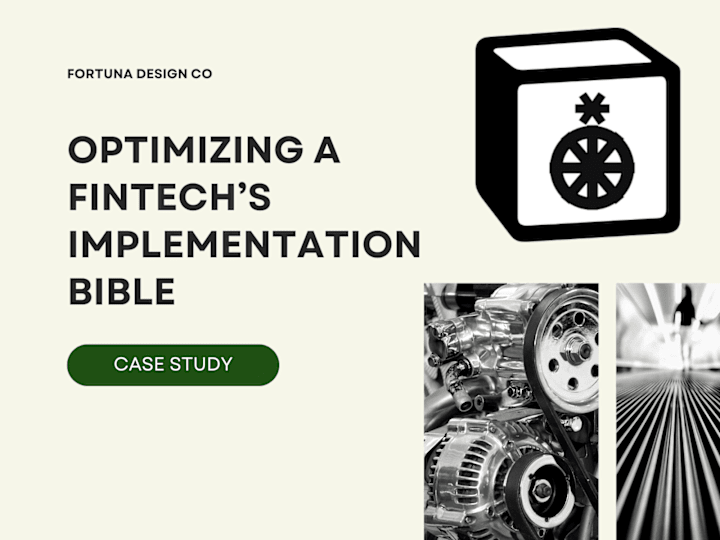 Cover image for Optimizing A FinTech's Implementation Bible